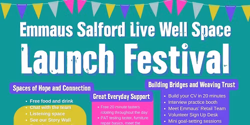 Free activities - Emmaus Salford Live Well Festival