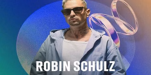 Wedjs pres: Robin Schulz 