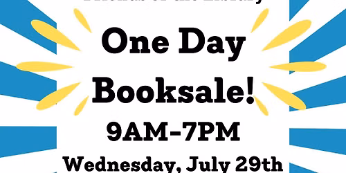 Friends of the Library Booksale
