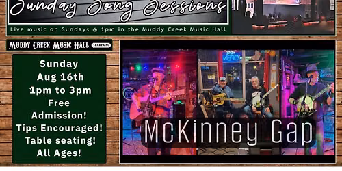 Sunday Song Sessions - McKinney Gap
