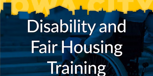 Disability and Fair Housing Training