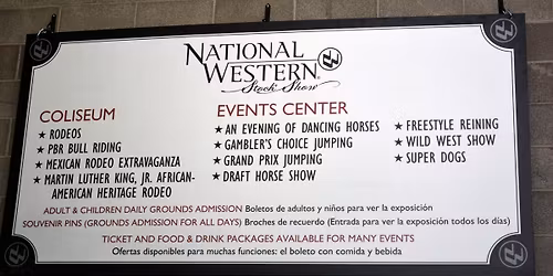 National Western Stock Show - Grounds Admission at NW Events Center\/Cinch Arena