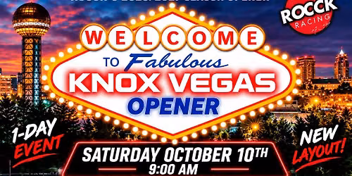 ROCCK's 2026\/2027 Knox Vegas Opener on Saturday, October 10th