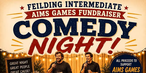 Feilding Intermediate Aims Games Fundraiser Comedy Night