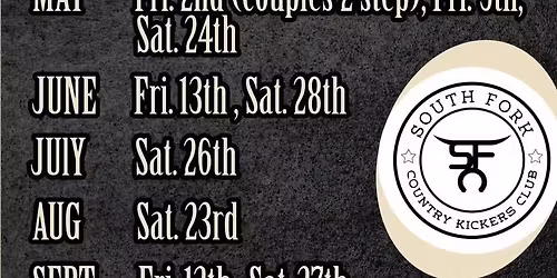 Line Dancing w/ South Fork Country Kickers