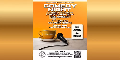 Comedy  Night at Blenz Coffee