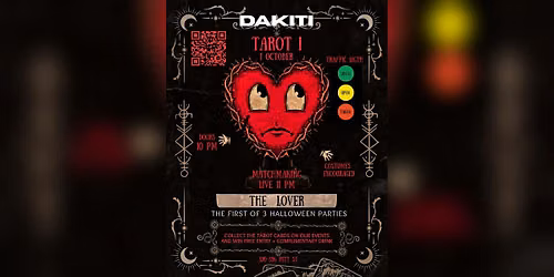 TAROT II \u00b7 THE FOOL | 2 of 3 | D\u00e1kiti International & Latin Nightclub