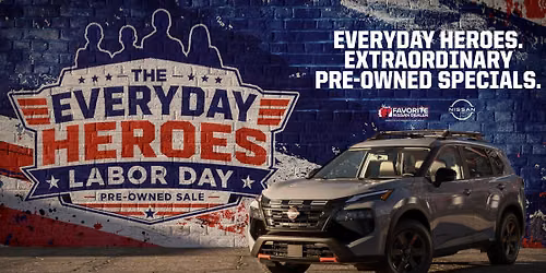 EVERYDAY HEROES LABOR DAY PRE-OWNED SALE!