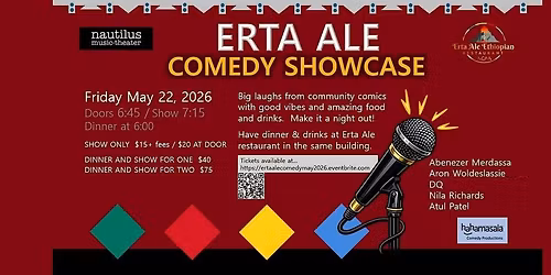 Erta Ale St. Paul Comedy Showcase
