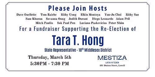 Join Us to Launch Tara Hong\u2019s 2026 Re-Election Campaign \u2014 Together!