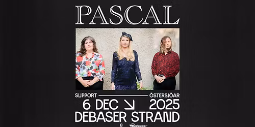 Pascal | \u00d6stersj\u00f6ar | Debaser Strand