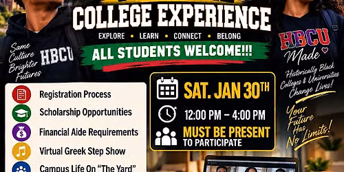 HBCU Virtual Experience
