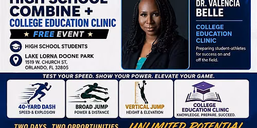 Max Starks High School Combine + Education Clinic
