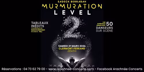 Murmuration Level 2 au Z\u00e9nith de Clermont-Ferrand