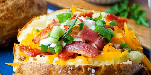 Baked Potato Bar - sponsored by the WOTM