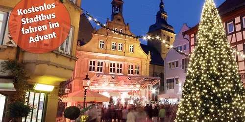 Buchener Weihnachtsmarkt - Weihnachtliche Stadtf\u00fchrung