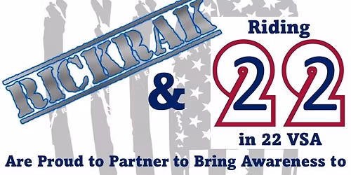 Riding 22 States in 22 Days Veteran Suicide Awareness Benefit Ride - State 10 - RickRak