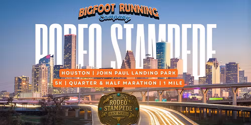 Rodeo Stampede Half Marathon - 5K/QM/HM - Houston