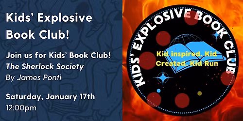 Kids' Explosive Book Club!