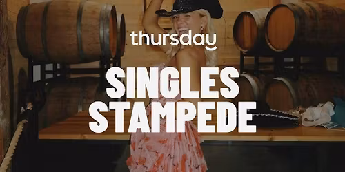 FRIDAY | SINGLES STAMPEDE (21-35) | FLANKER