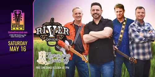 River Divide at The Headliners Club + FREE line dance lesson!