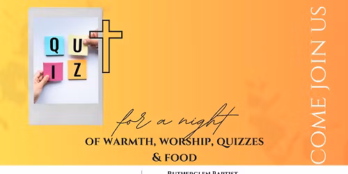 Rutherglen Baptist Community Church Quiz Night
