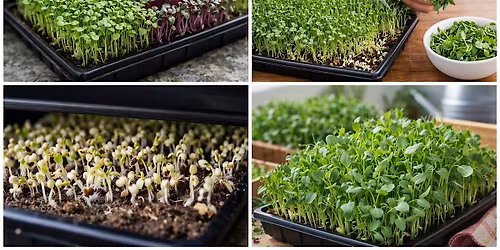 Grow Your Own Microgreens: Hands-On Learning for Nutritional Sustainability