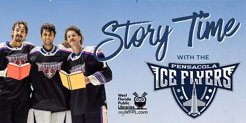 Story Time with the Pensacola Ice Flyers at Pensacola Library