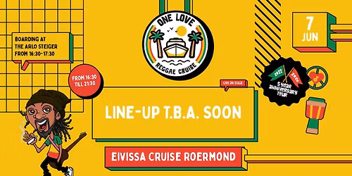 One Love Reggae Cruise Limburg - Roermond