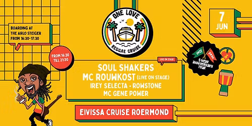 One Love Reggae Cruise Limburg - Roermond