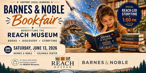 Barnes & Noble Bookfair benefitting the REACH Museum