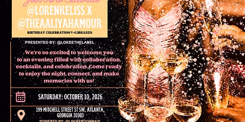 Sparkles and Champagne: Cocktail Night Celebration Event!
