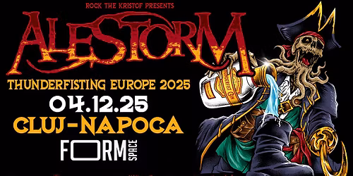 ALESTORM, Lutharo, Roses of Thieves - 04.12 - \/FORM Space