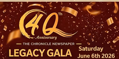 THE CHRONICLE NEWS 40th ANNIVERSARY GALA