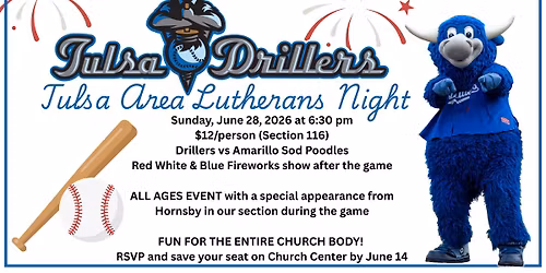 Tulsa Area Lutherans Drillers Night