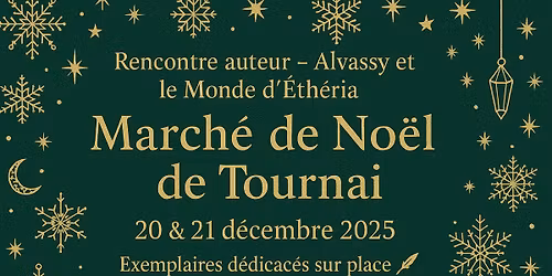 Nicolas Eem - March\u00e9 des Cr\u00e9ARTeurs de Tournai - 2025 \ud83c\udf84\ud83d\udcda\u2728