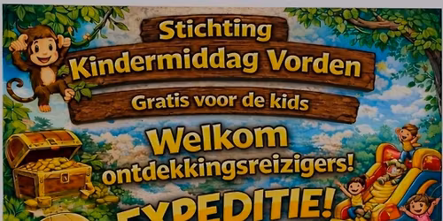 Kindermiddag 2026 we gaan op Expeditie!