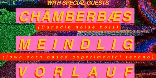 The Return of VEIRD w\/ Chamberbaes \/ Meindlig \/ Vorlauf (Moon Tower)