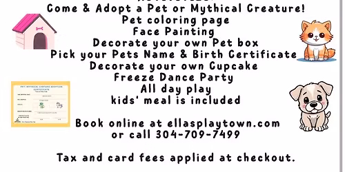Pet adoption camp