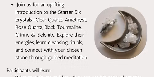 Crystal Foundations Workshop