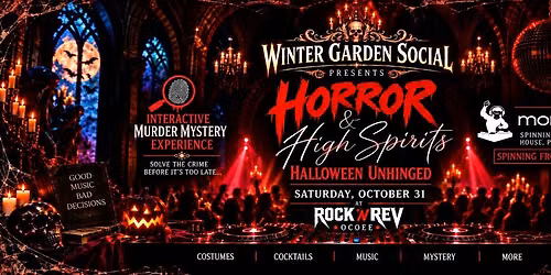 HORROR & HIGH SPIRITS: HALLOWEEN UNHINGED