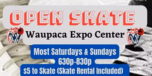 Open Skate Waupaca Expo