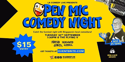 Open MIC Comedy Night at The Flying V