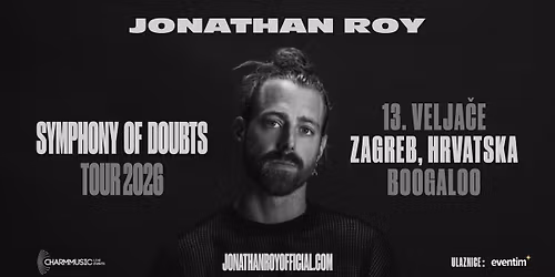 Jonathan Roy prvi put u Zagrebu!