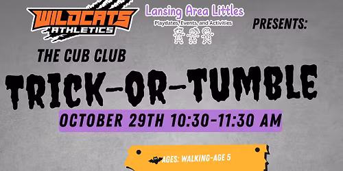 Trick-Or-Tumble at WILDCATS