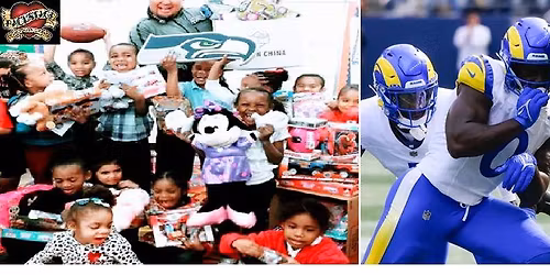 8th Annual Chris Presas Toy Drive & Our Seattle Seahawks vs. The Los Angeles Billy Goats