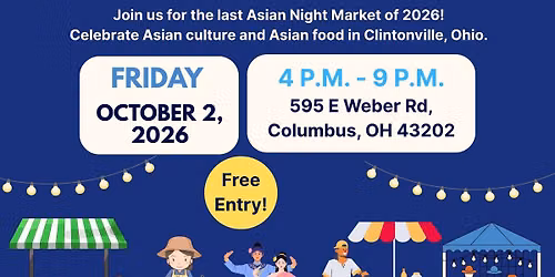 Clintonville Asian Night Market - Oct 2