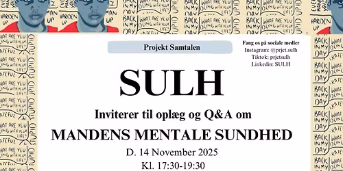 Projekt Samtalen: Mandens mentale sundhed
