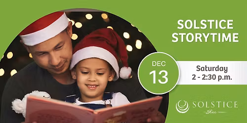 Solstice Storytime: You're My Little Christmas Cookie