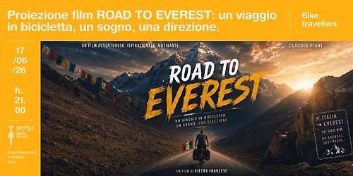 Proiezione del film:  ROAD TO EVEREST